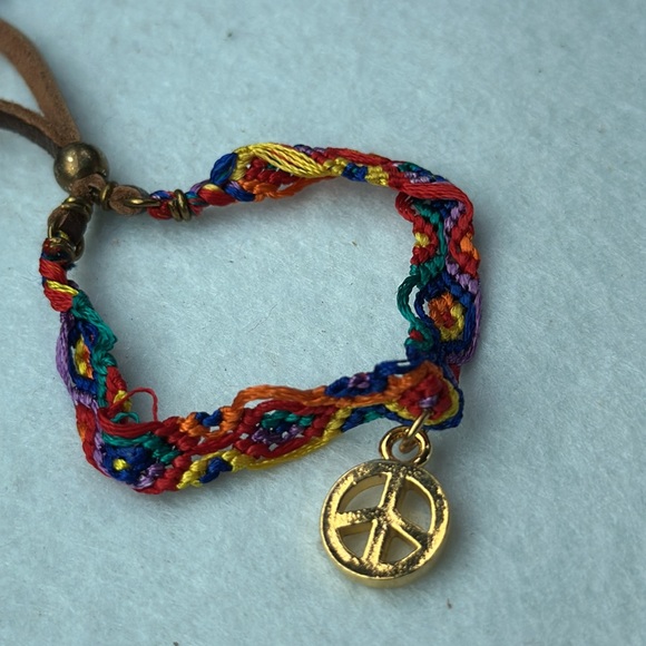 Ettika colorful friendship peace bracelet adjustable new - Picture 3 of 4